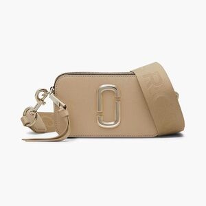Marc Jacobs Khaki Snapshot Camera Bag with Wide Strap